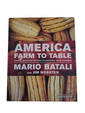 America Farm to Table Hardback Cookbook